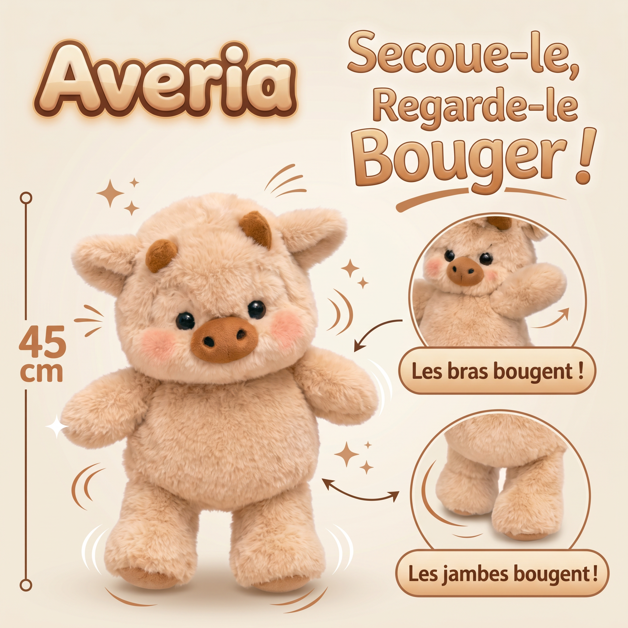 Moochi | La peluche qui court
